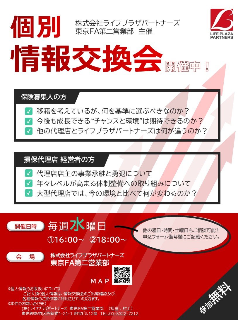 東京第二 個別情報交換会
